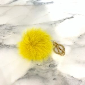 Michael Kors Faux Fur Key Fob